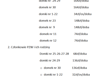 Nowe cenniki opłat od 2023r